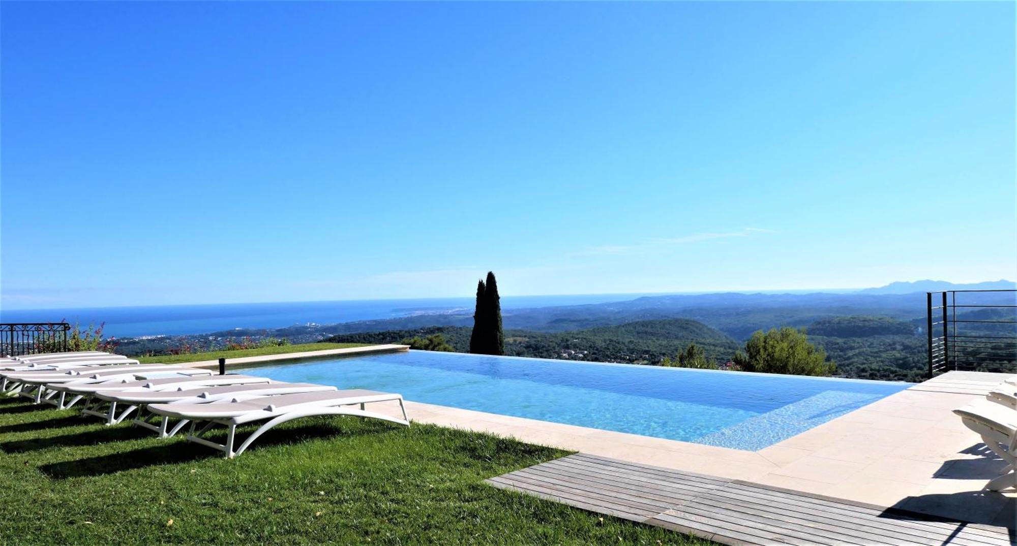 La Bastide Des Pins Bed and Breakfast Vence Exteriör bild